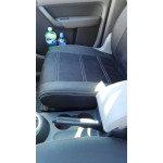 Autopotahy Volkswagen TOURAN, 5 míst, od r. 2003- 2010, AUTHENTIC VELVET, černé