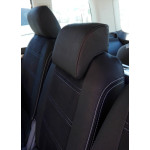 Autopotahy Volkswagen TOURAN, 5 míst, od r. 2003- 2010, AUTHENTIC VELVET, černé