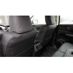 Autopotahy HONDA CR-V IV, od r. 2012, AUTHENTIC LEATHER, černé