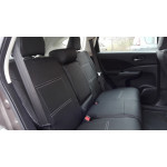 Autopotahy HONDA CR-V IV, od r. 2012, AUTHENTIC LEATHER, černé