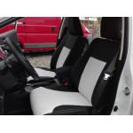 Autopotahy HONDA CR-V IV, od r. 2012, AUTHENTIC LEATHER, černobílé