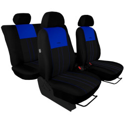Autopotahy Škoda Octavia I, Tuning Duo, dělené zadní sedadla, modročerné