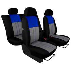Autopotahy Škoda Octavia I, Tuning Duo, dělené zadní sedadla, modrošedé