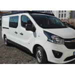 Autopotahy RENAULT TRAFIC DVOJKABINA CREW VAN, 6míst,od 2016, AUTHENTIC VELVET, černé