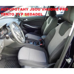 Autopotahy OPEL GRANDLAND X, od r. 2017, ELEGANCE vínové