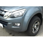 Autopotahy ISUZU D-MAX DOUBLE CAB, od r. 2014, AUTHENTIC PREMIUM, žakar modrý