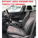 Autopotahy HYUNDAI i 30, III, PD, bez zadní loketní op., AUTHENTIC VELVET černé