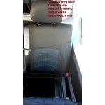 Autopotahy RENAULT TRAFIC DVOJKABINA CREW VAN, 6míst,od 2016, AUTHENTIC DOBLO, žakar modrý